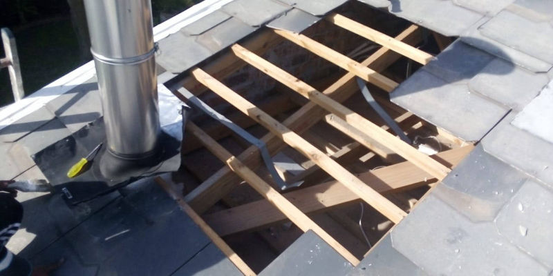 roof repair before